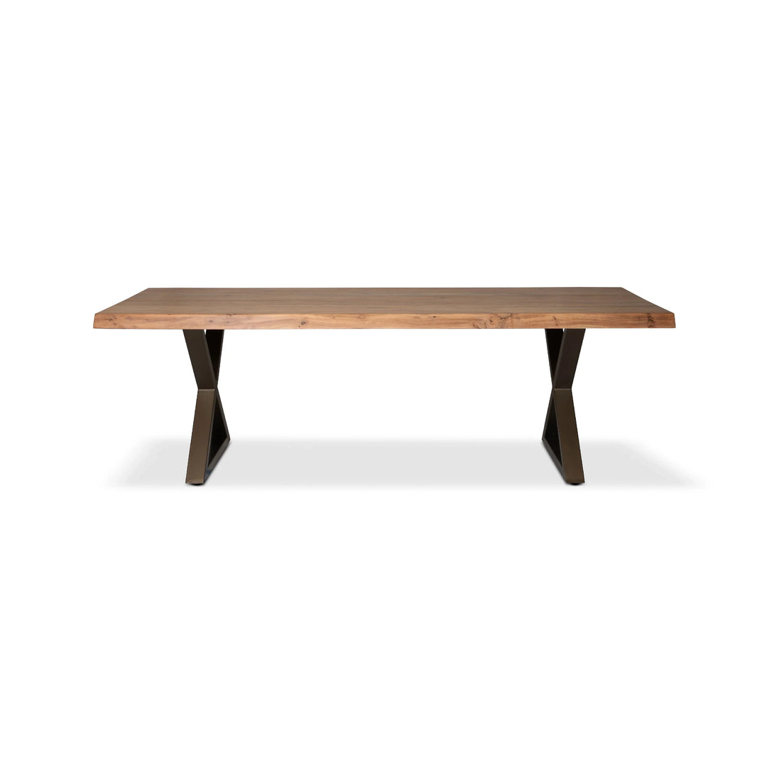 Brooks - Dining Table - X Base - AmericanHomeFurniture