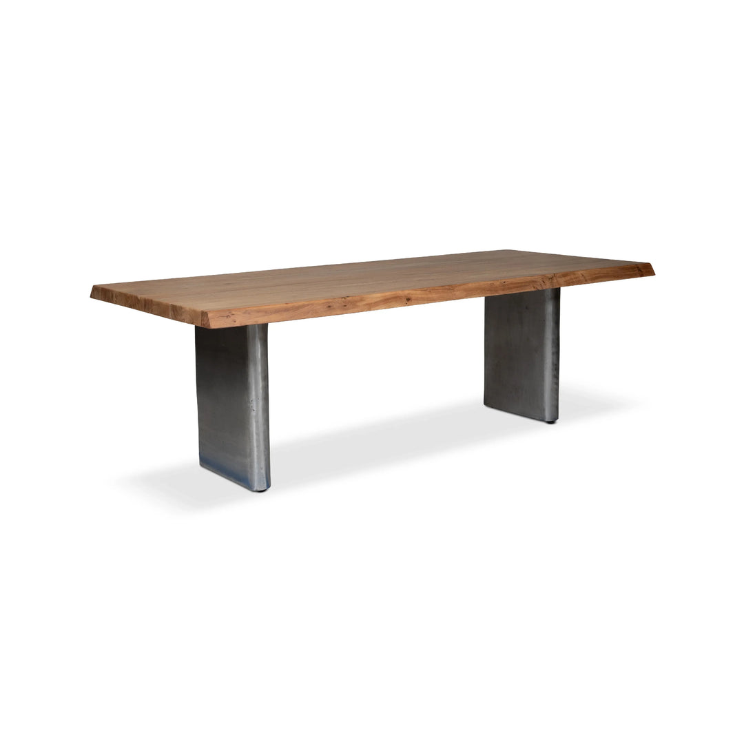 Brooks - Dining Table - Cast Slab Base - AmericanHomeFurniture