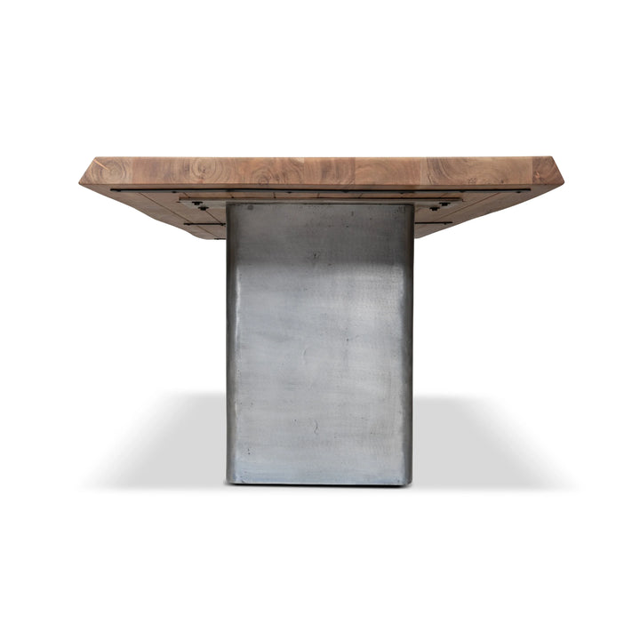 Brooks - Dining Table - Cast Slab Base - AmericanHomeFurniture