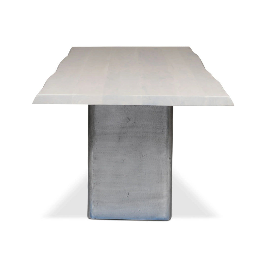 Brooks - Dining Table - Cast Slab Base - AmericanHomeFurniture