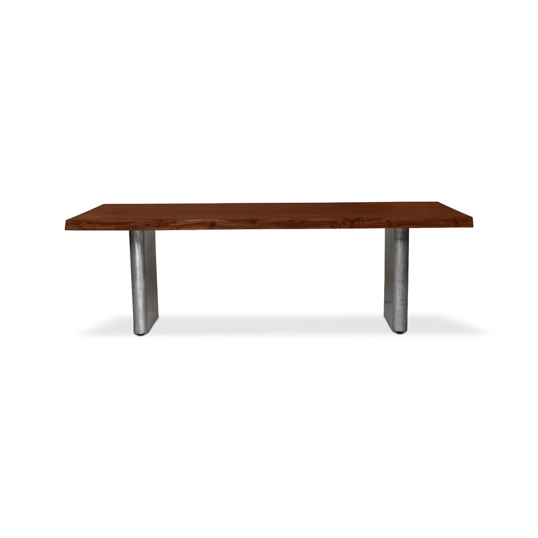 Brooks - Dining Table - Cast Slab Base - AmericanHomeFurniture