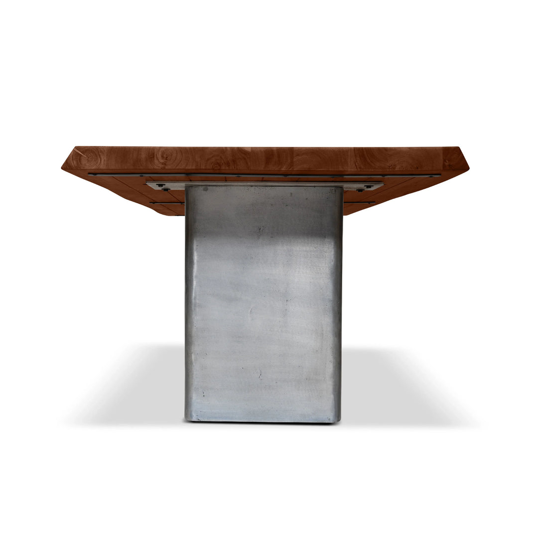 Brooks - Dining Table - Cast Slab Base - AmericanHomeFurniture