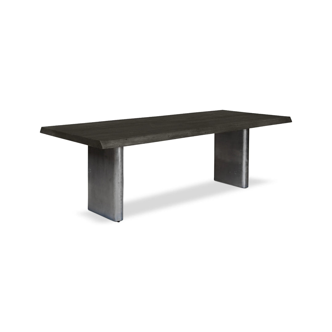 Brooks - Dining Table - Cast Slab Base - AmericanHomeFurniture