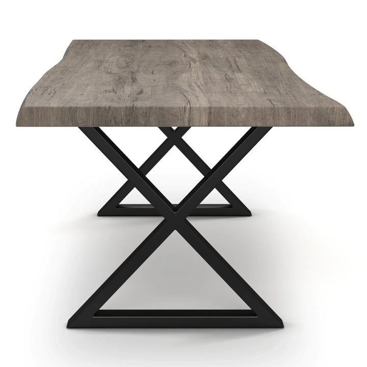 Brooks - Dining Table - X Base - AmericanHomeFurniture