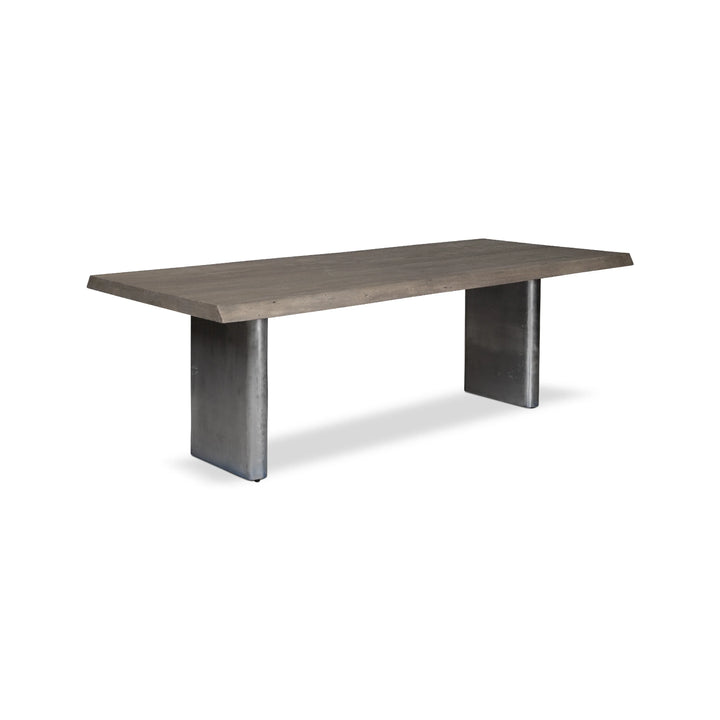 Brooks - Dining Table - Cast Slab Base - AmericanHomeFurniture