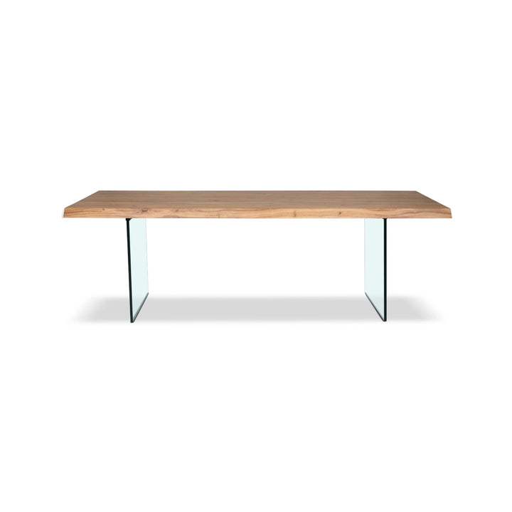 Brooks - Dining Table - Glass Base - AmericanHomeFurniture