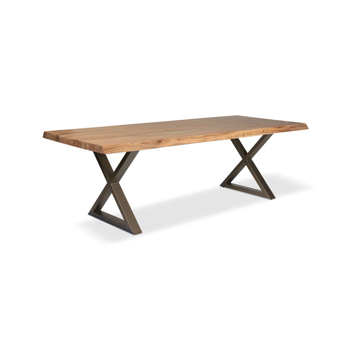 Brooks - Dining Table - X Base - AmericanHomeFurniture