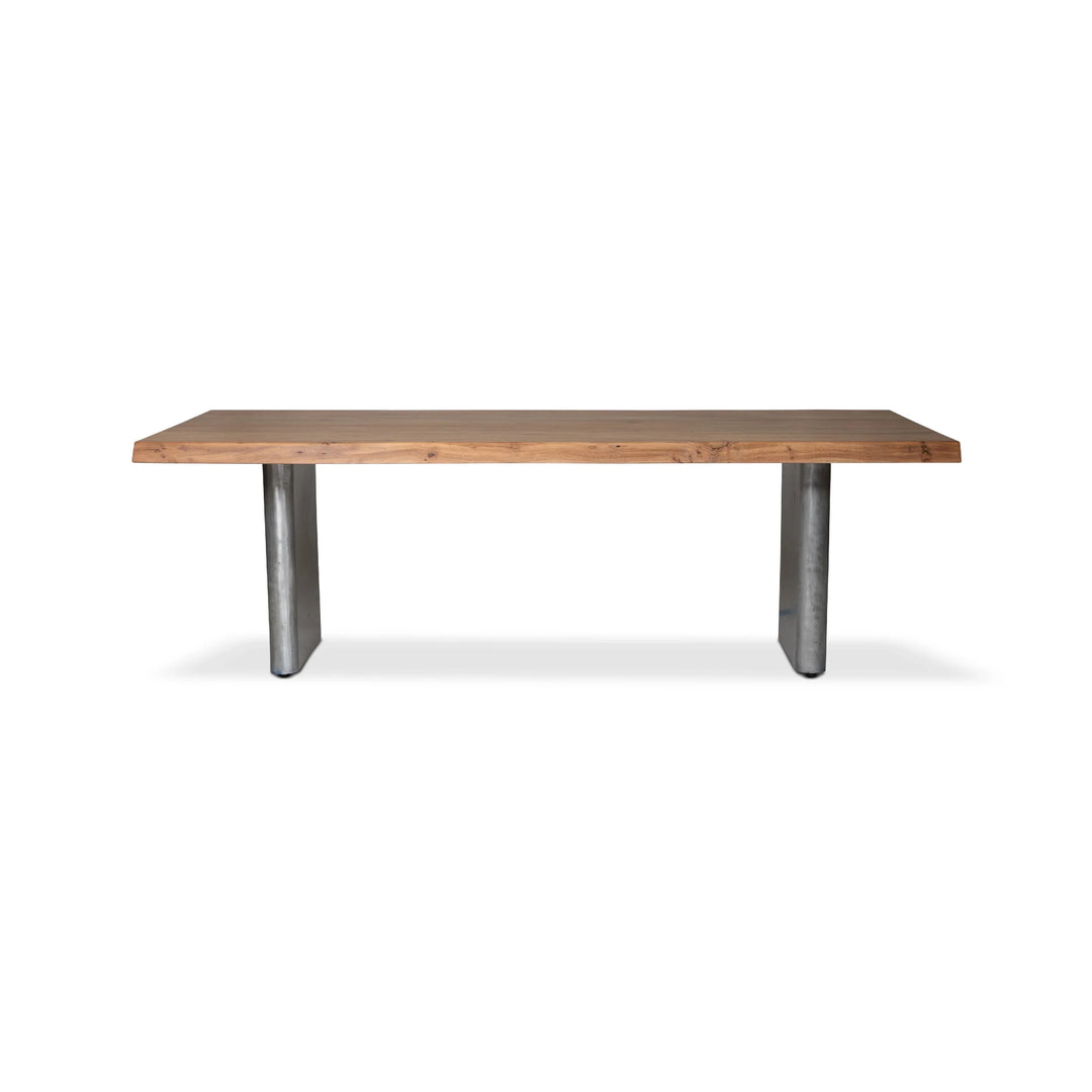 Brooks - Dining Table - Cast Slab Base - AmericanHomeFurniture