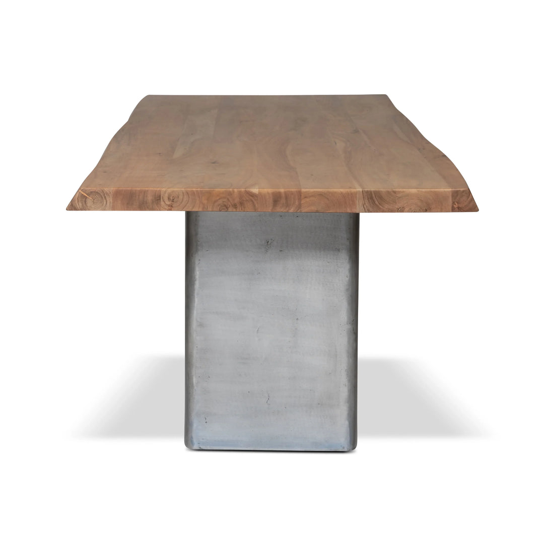Brooks - Dining Table - Cast Slab Base - AmericanHomeFurniture