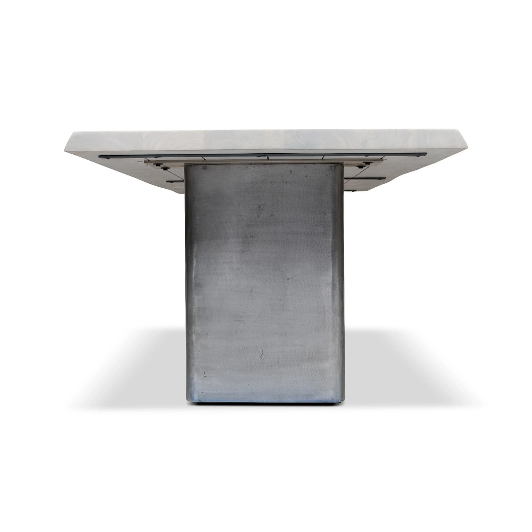 Brooks - Dining Table - Cast Slab Base - AmericanHomeFurniture