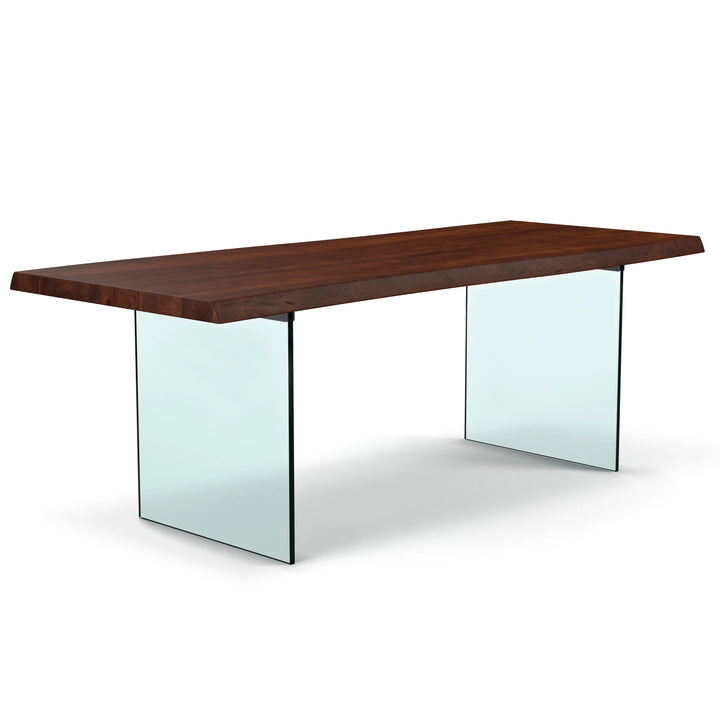Brooks - Dining Table - Glass Base - AmericanHomeFurniture