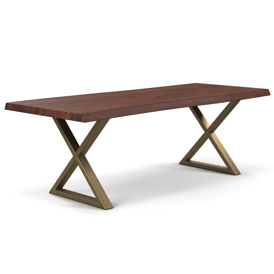 Brooks - Dining Table - X Base - AmericanHomeFurniture