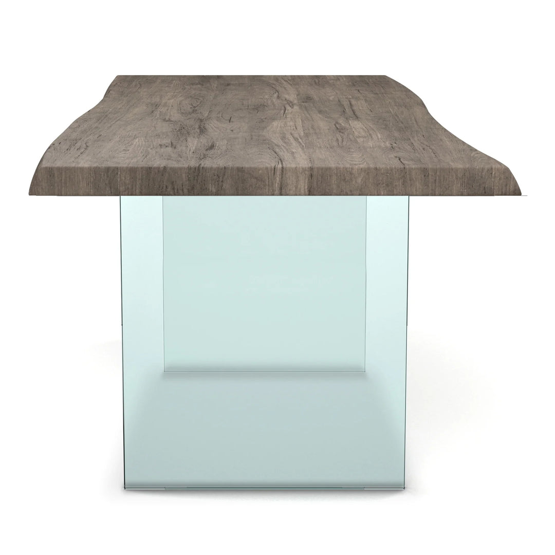 Brooks - Dining Table - Glass Base - AmericanHomeFurniture
