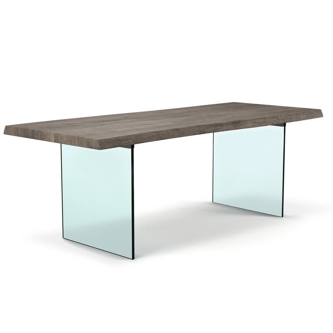 Brooks - Dining Table - Glass Base - AmericanHomeFurniture