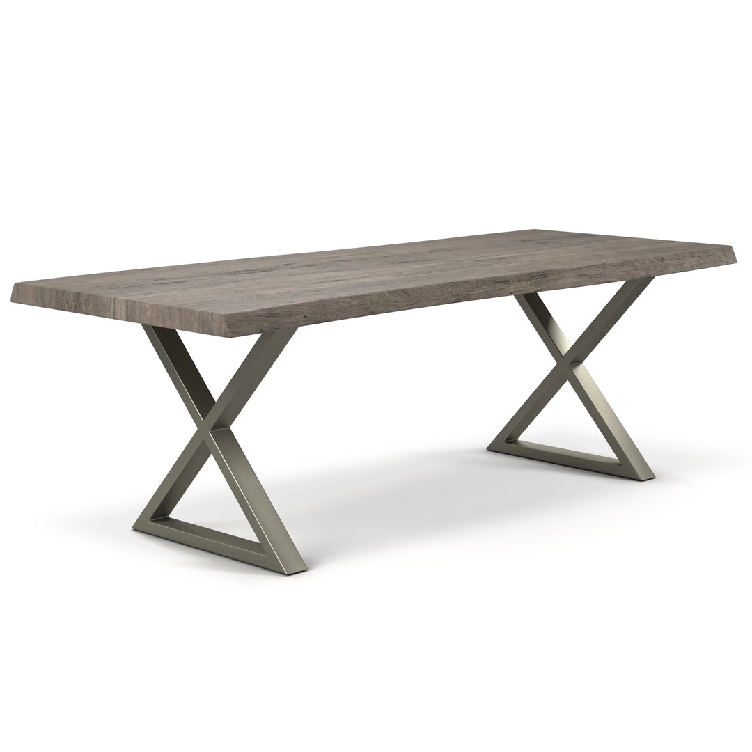 Brooks - Dining Table - X Base - AmericanHomeFurniture