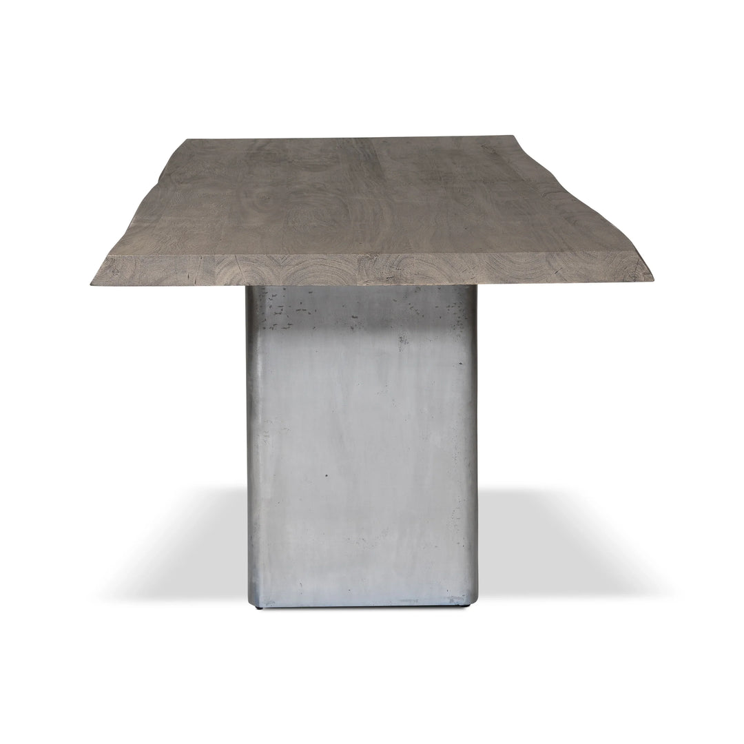 Brooks - Dining Table - Cast Slab Base - AmericanHomeFurniture