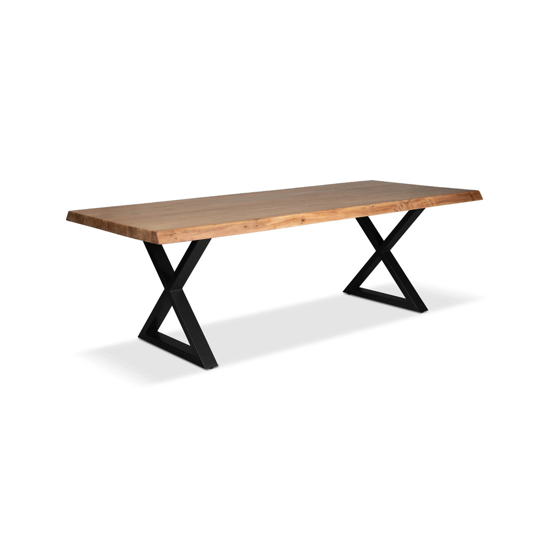 Brooks - Dining Table - X Base - AmericanHomeFurniture