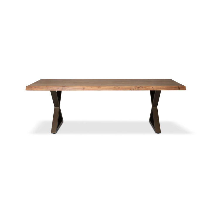 Brooks - Dining Table - X Base - AmericanHomeFurniture