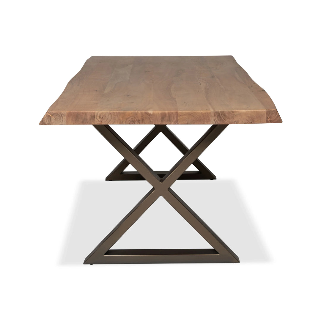 Brooks - Dining Table - X Base - AmericanHomeFurniture