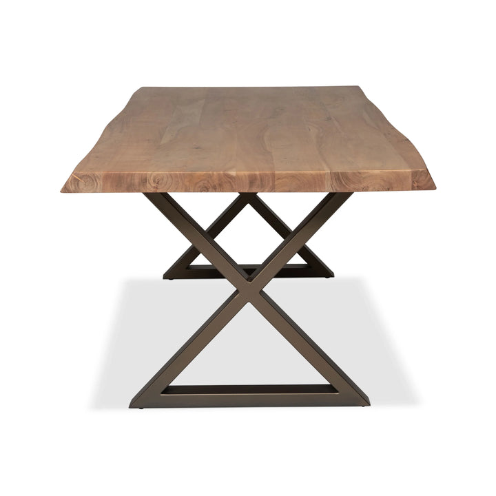 Brooks - Dining Table - X Base - AmericanHomeFurniture