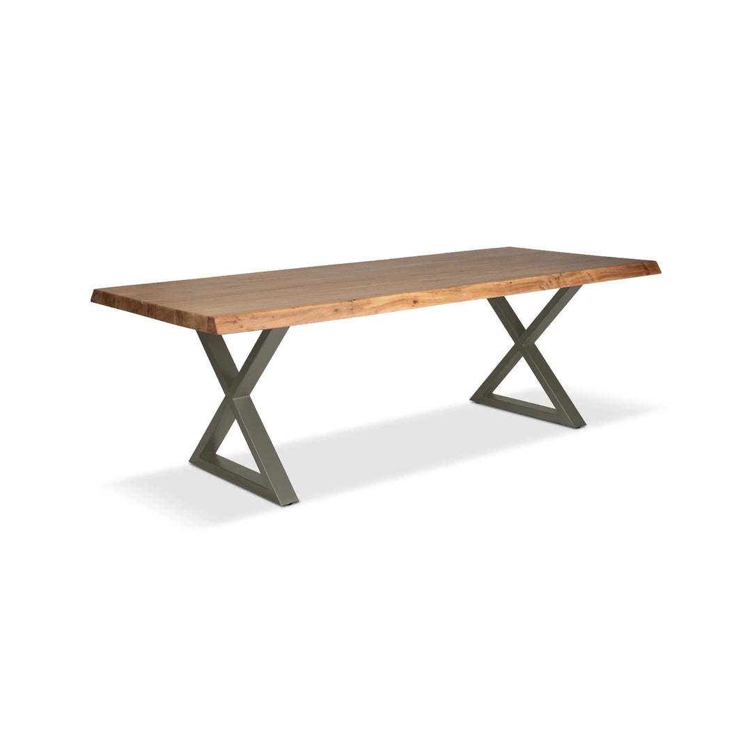 Brooks - Dining Table - X Base - AmericanHomeFurniture