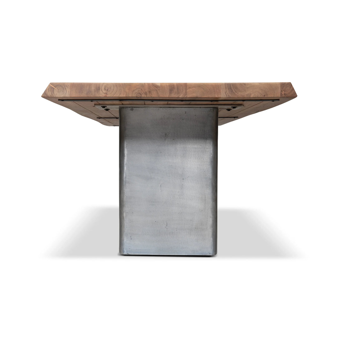 Brooks - Dining Table - Cast Slab Base - AmericanHomeFurniture