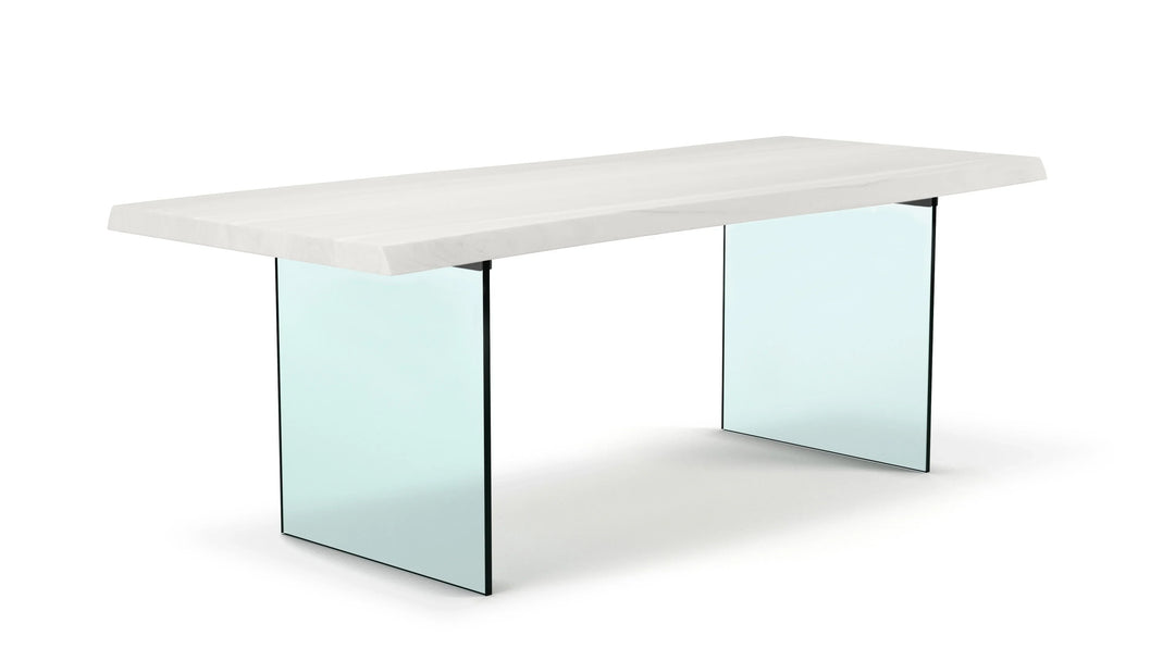 Brooks - Dining Table - Glass Base - AmericanHomeFurniture