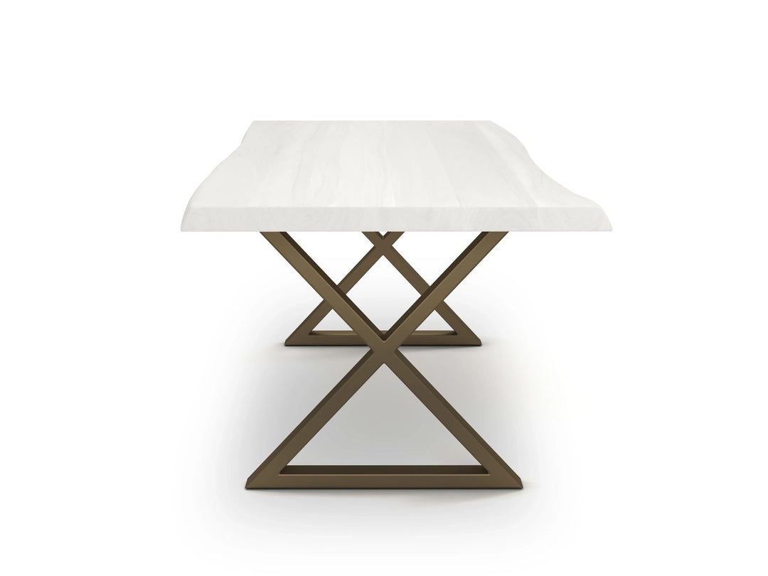 Brooks - Dining Table - X Base - AmericanHomeFurniture