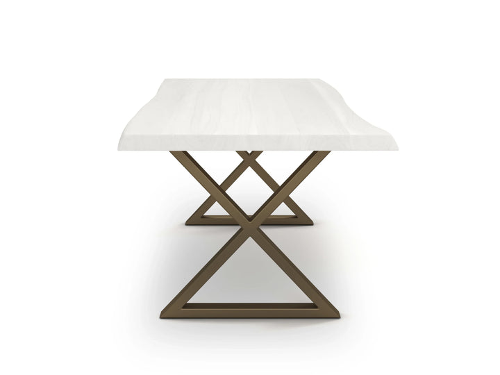 Brooks - Dining Table - X Base - AmericanHomeFurniture