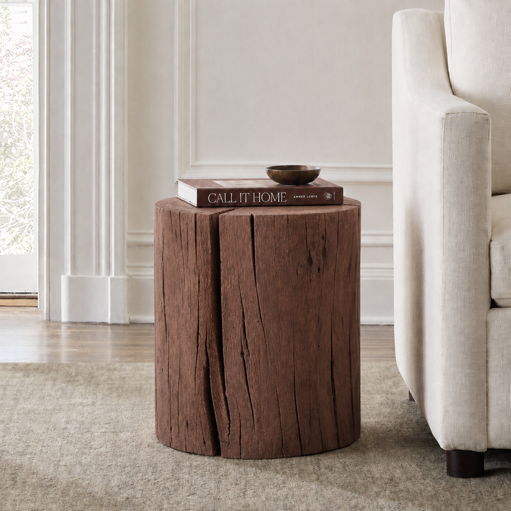 Brooks Solid Wood Stump - Americano lifestyle