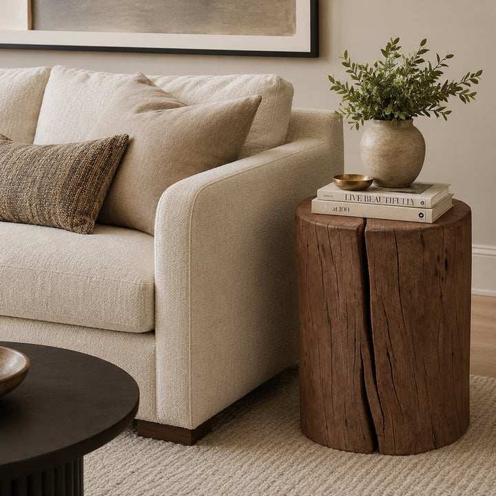 Brooks Solid Wood Stump - Americano lifestyle