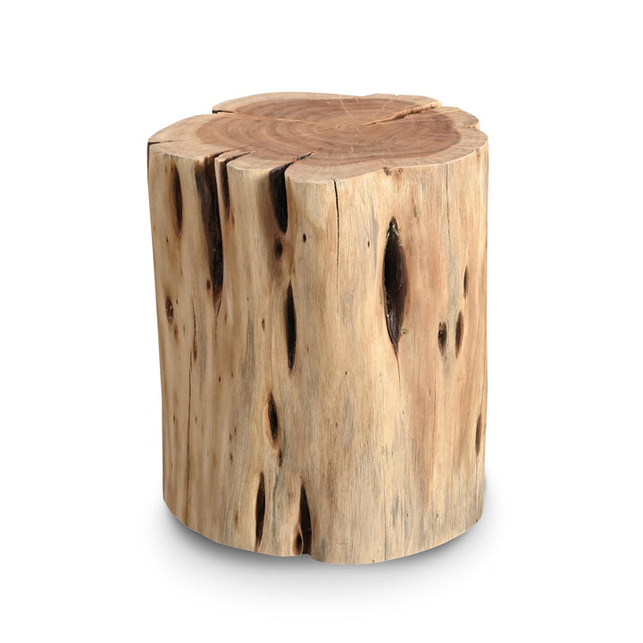 Brooks Solid Wood Stump - Teak