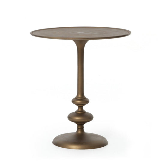 Four Hands - Marlow Matchstick Pedestal Table - IMAR-07-MBR | American Home Furniture