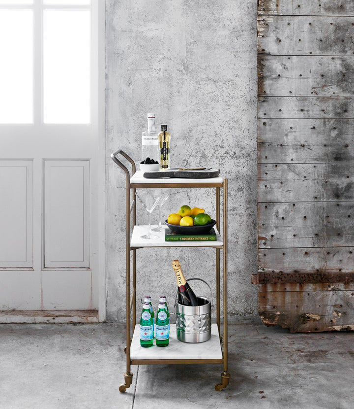 Four Hands - Felix Bar Cart - IMAR-69 | American Home Furniture