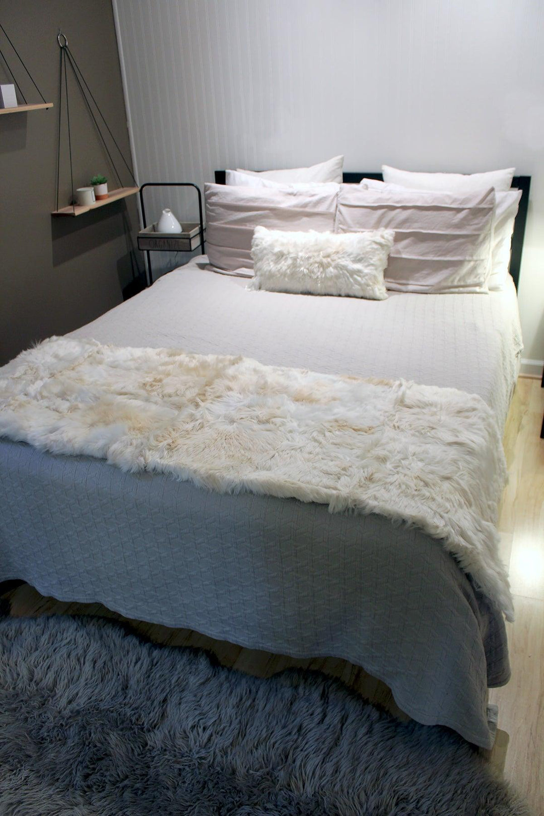 Alpaca Bed Scarf - AmericanHomeFurniture