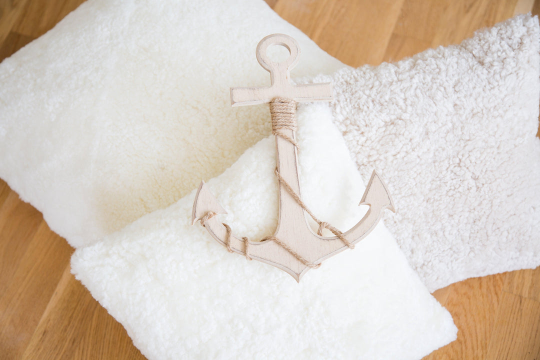 Shortwool Curly Sheepskin Square Cushion - AmericanHomeFurniture