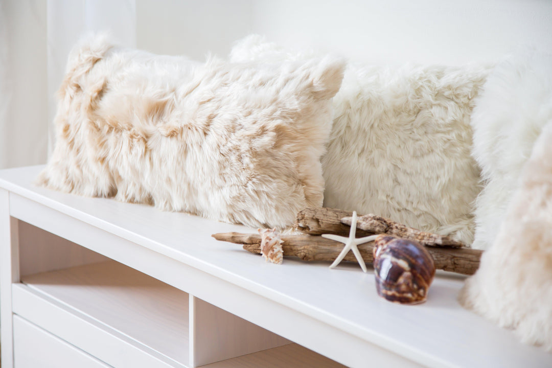 Alpaca Suri Lumbar Cushion - AmericanHomeFurniture