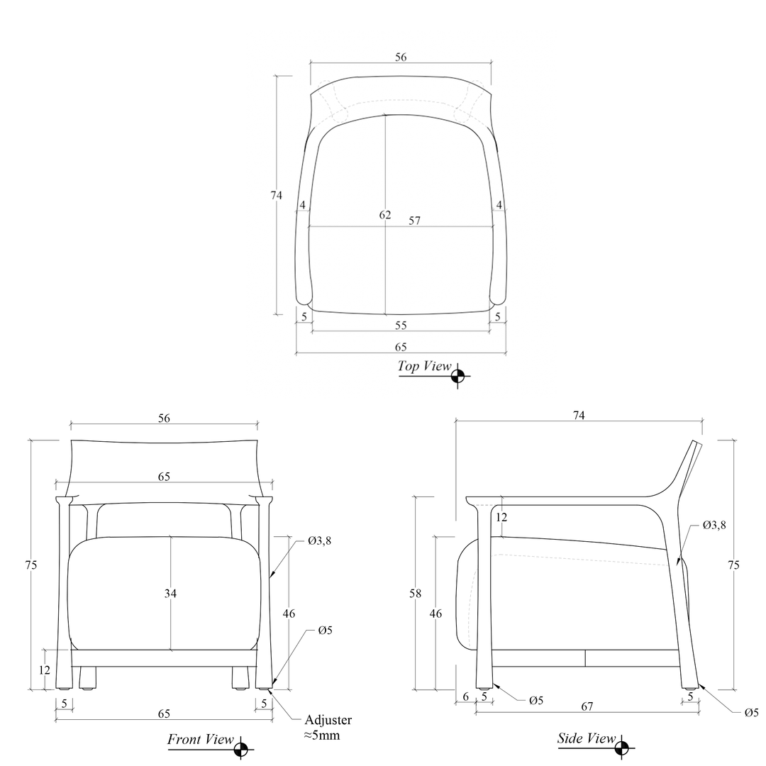 Betsy Accent Chair — line