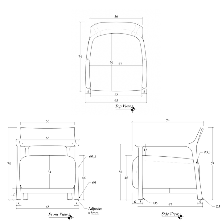 Betsy Accent Chair — line