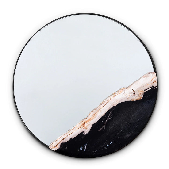 Relique - Darby Round Mirror - 23.5"Dia. - AmericanHomeFurniture