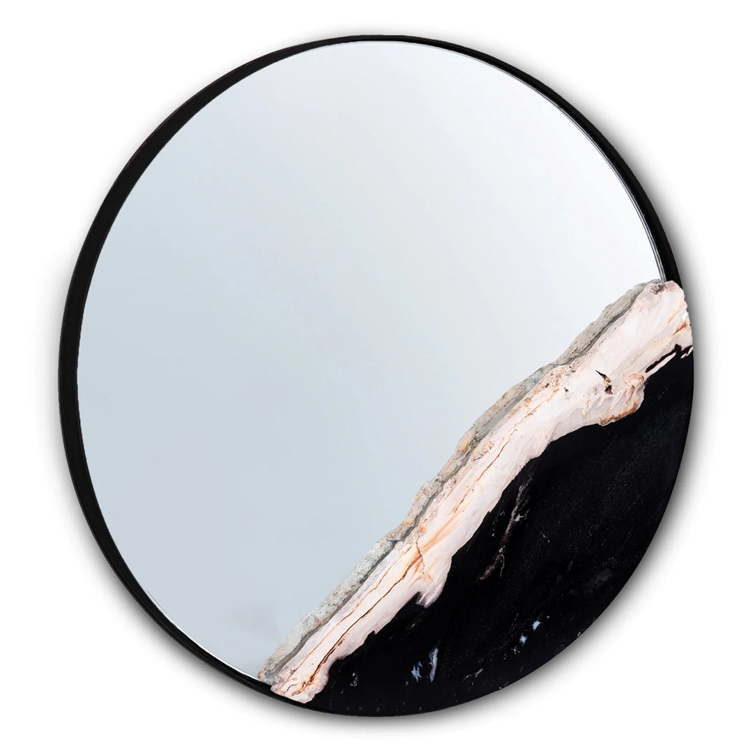 Relique - Darby Round Mirror - 23.5"Dia. - AmericanHomeFurniture