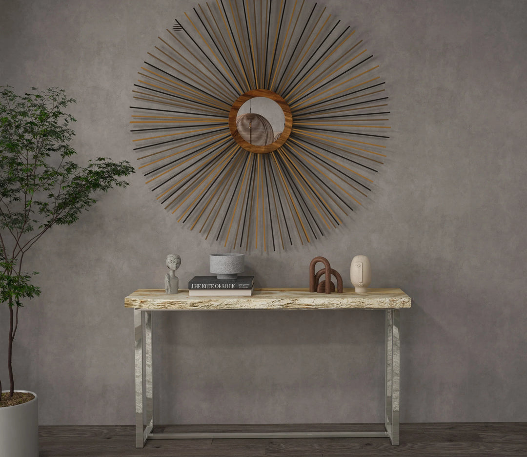 Relique - Raw Console - AmericanHomeFurniture