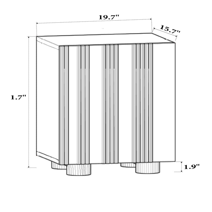 Poppy Nightstand — line