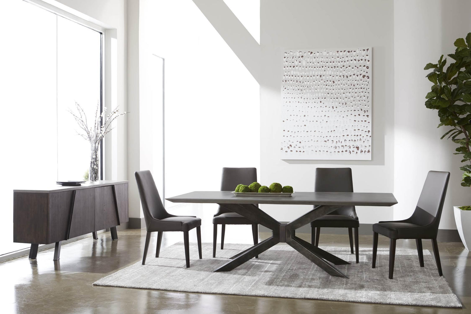 Essentials For Living - Industry Rectangle Dining Table - 4630.BRA/IVO | American Home Furniture