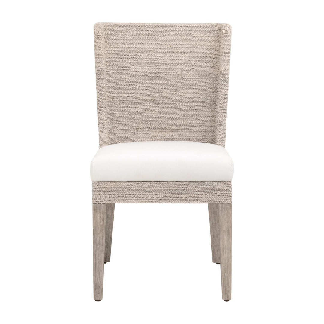White Wash Abaca Rope, LiveSmart Peyton Pearl, Natural Gray Mahogany