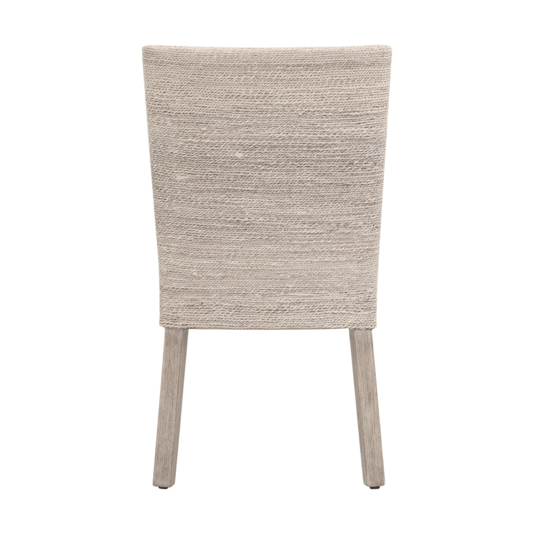 White Wash Abaca Rope, LiveSmart Peyton Pearl, Natural Gray Mahogany