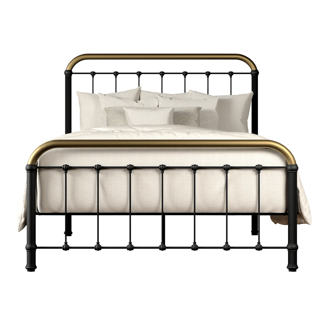 Queen / Sable Onyx Finish w/ Milky Gold Accent Finish