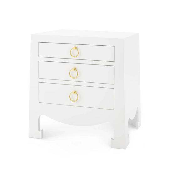 Jacqui 3-Drawer Side Table