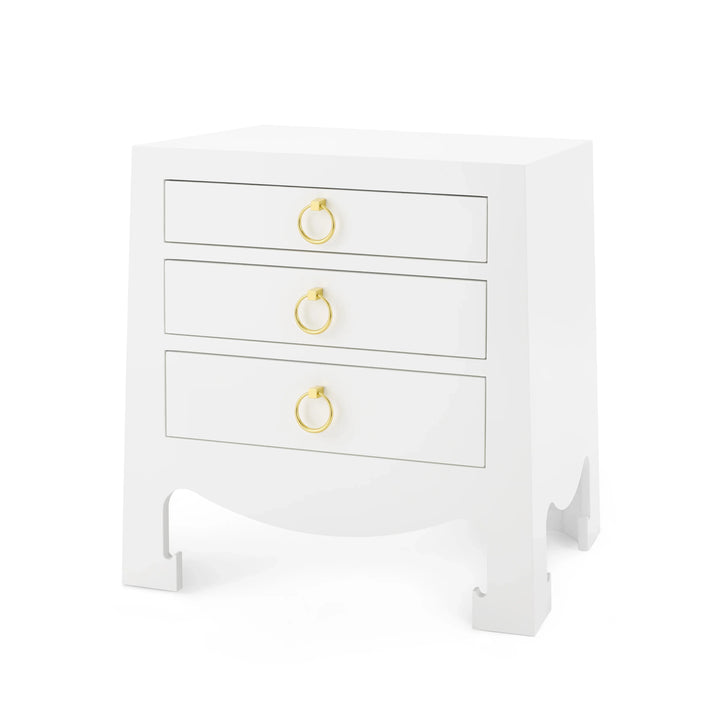 Jacqui 3-Drawer Side Table