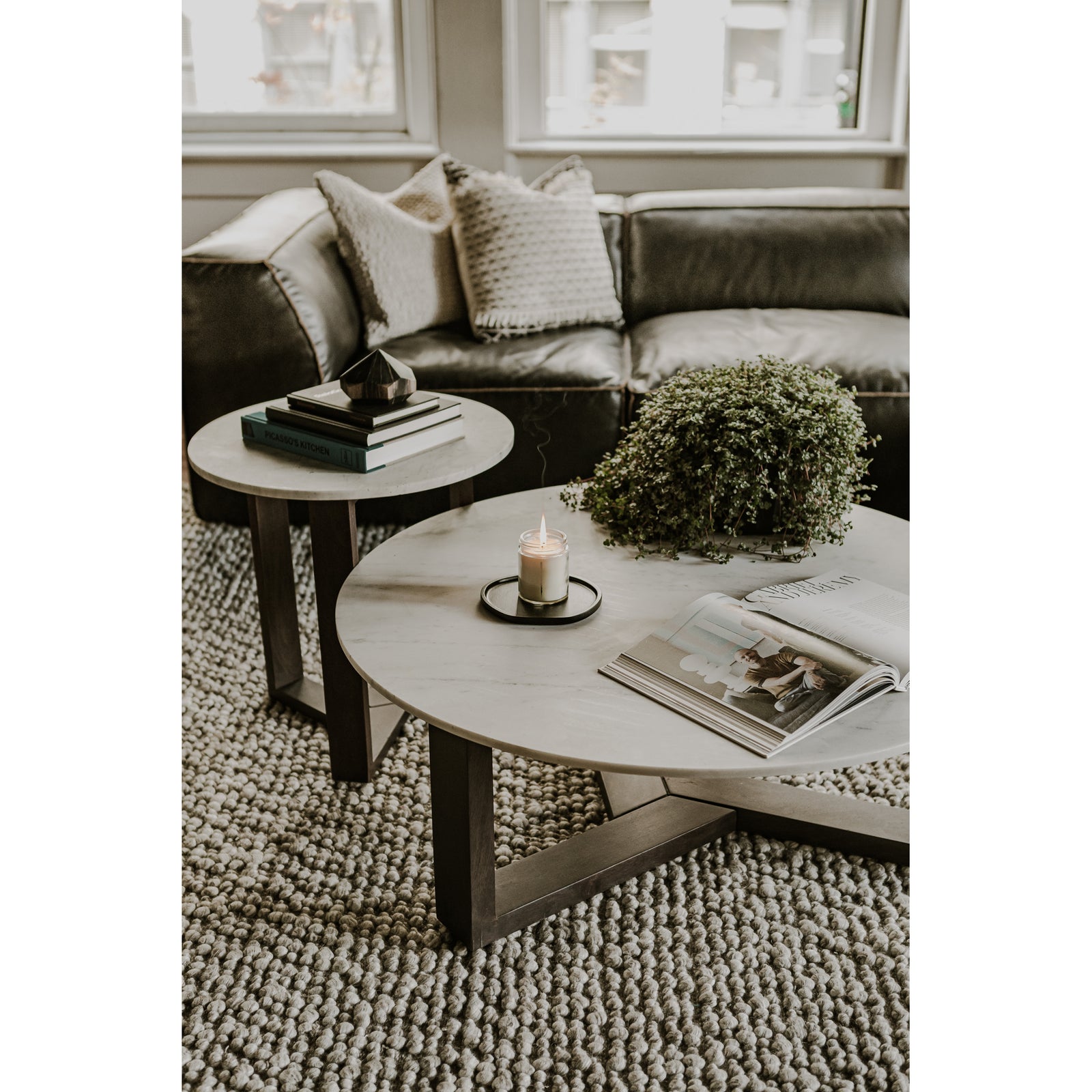 Moe's Home Collection - Jinxx Coffee Table Charcoal Grey - JD-1020-07-0 | American Home Furniture